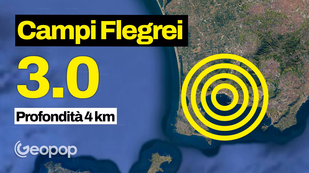 Tremblement de terre aux Campi Flegrei de magnitude 3,0 dans la nuit : nouveau choc ressenti à Pouzzoles et Naples