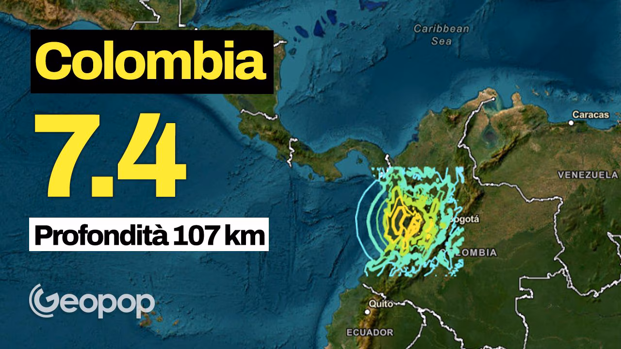 Séisme en Colombie de magnitude 7,4, choc à San José del Palmar : premiers dégâts signalés