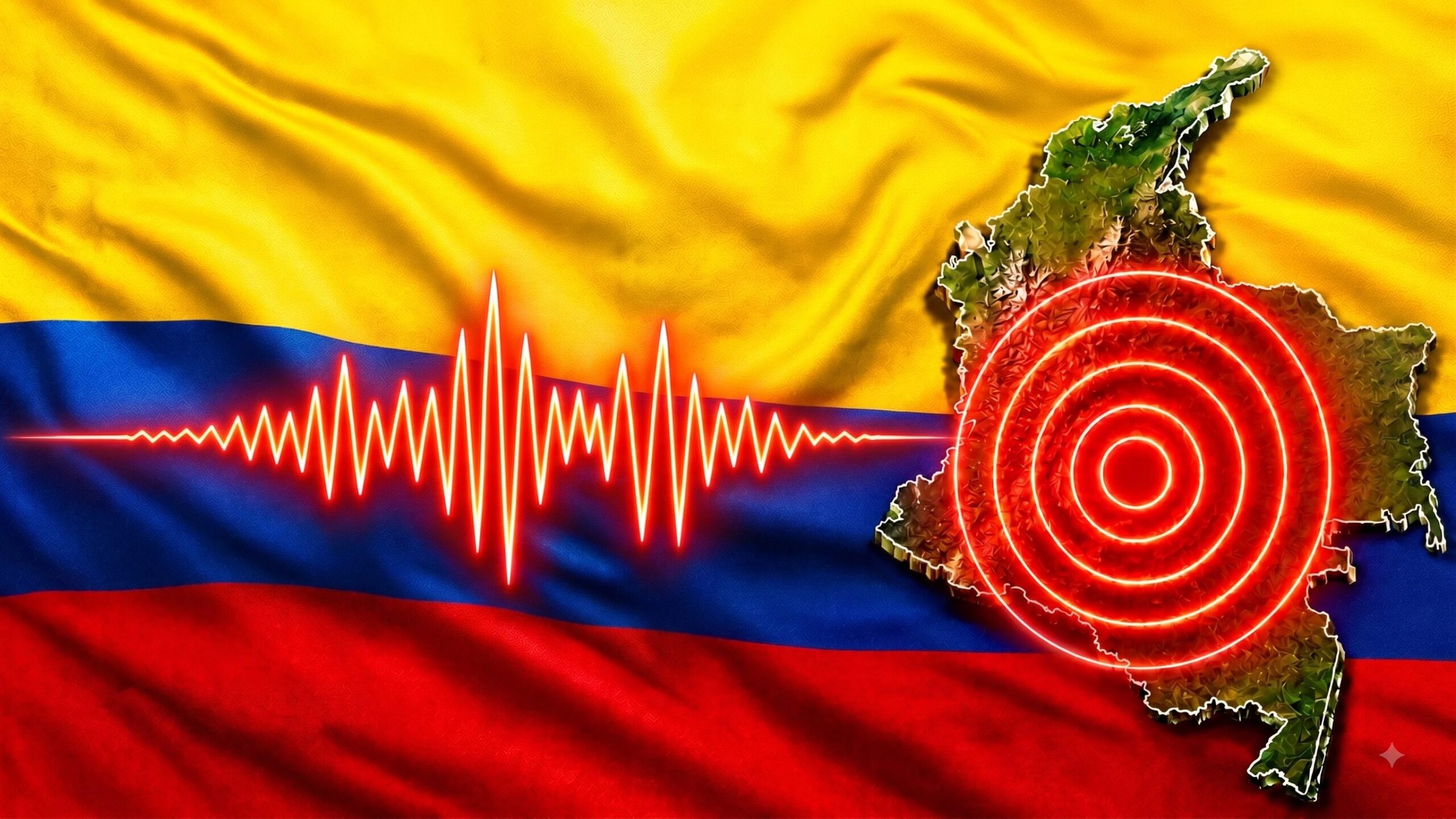 Le violent séisme de M7.4 en Colombie n'est pas lié à celui du Venezuela et n'est pas causé par la chaleur