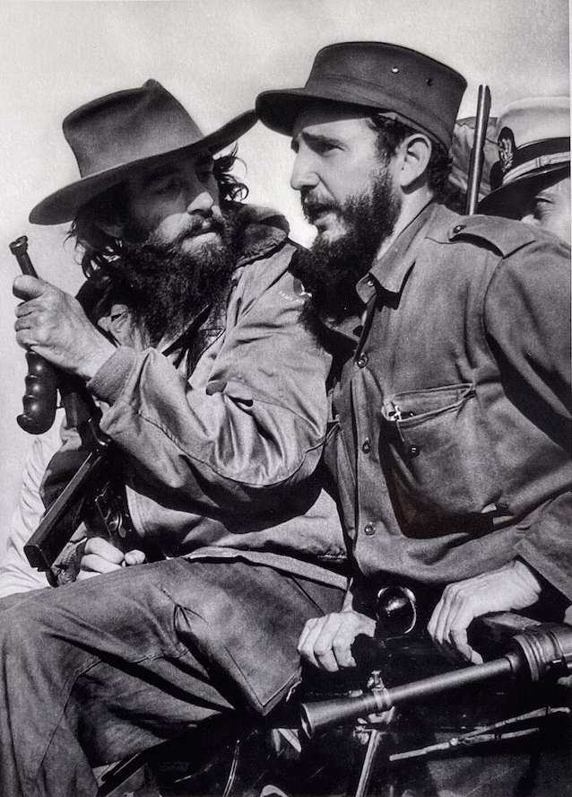 Avec Camilo Cienfuegos à La Havane