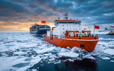 La Chine crée la Route de la Soie Glacée dans l&rsquo;Arctique : la Route de la Soie Glacée, la route commerciale de 20 jours