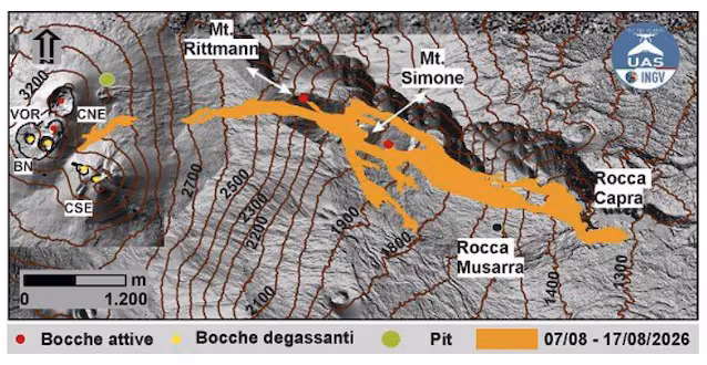 Champ de lave de l'Etna