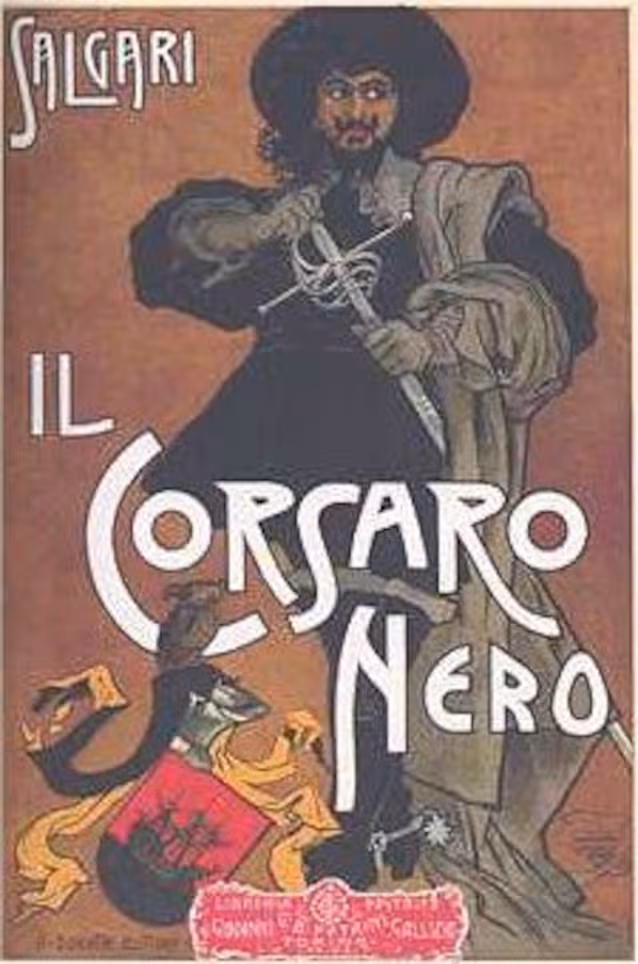Le Corsaire Noir, édition 1898, crédit Wikimedia Commons