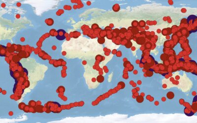 Des tremblements de terre de plus en plus forts ? Les données de l&rsquo;USGS n&rsquo;indiquent pas de tendance à la hausse des tremblements de terre de grande ampleur