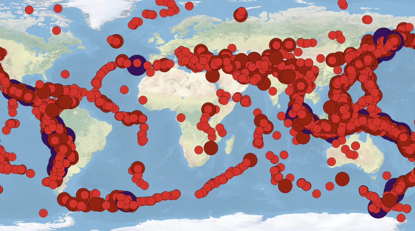 Des tremblements de terre de plus en plus forts ? Les données de l'USGS n'indiquent pas de tendance à la hausse des tremblements de terre de grande ampleur