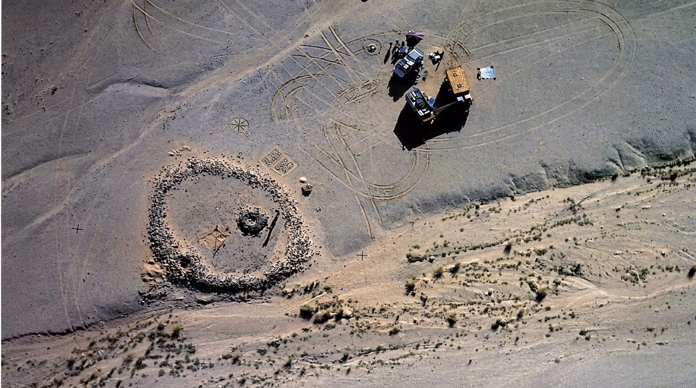 280 tombes monumentales découvertes dans le désert d'Atbai : cercles de pierres datés entre le Ve et le IVe millénaire avant JC