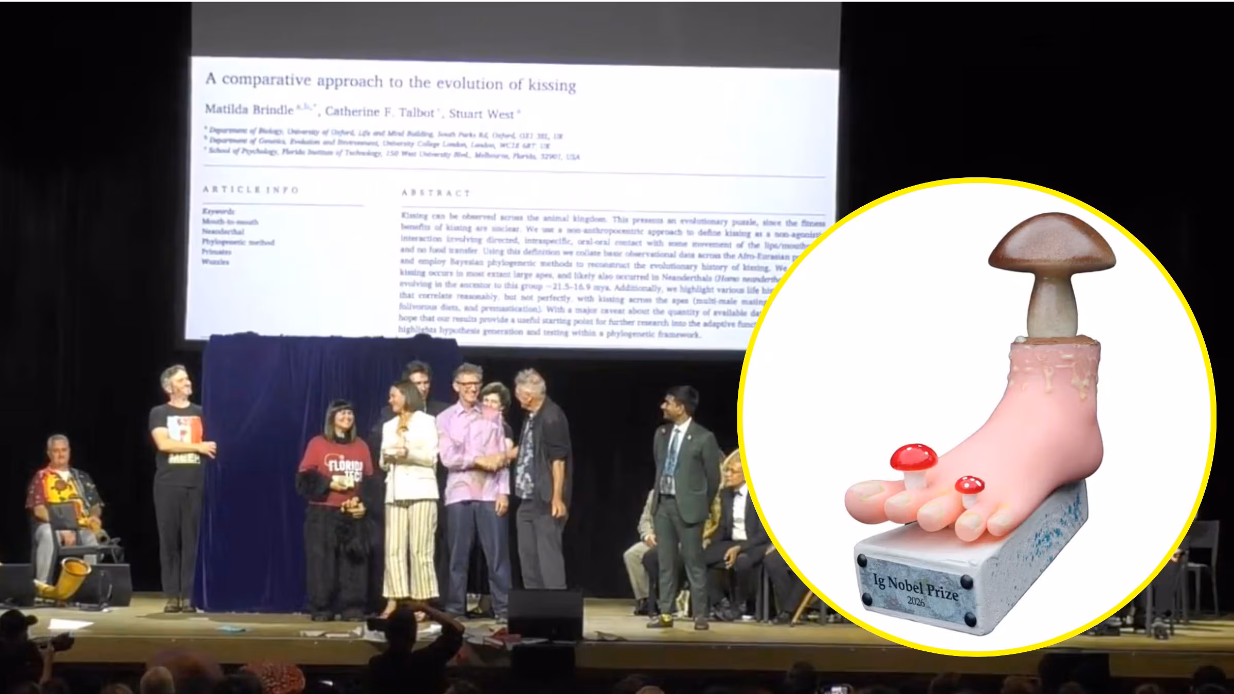 Ig Nobel tous les lauréats : du lait de cafard à l'urinoir, la recherche la plus absurde de 2026