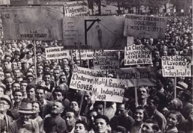 Manifestations ouvrières (vocetempo.it)