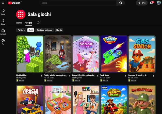 Comment utiliser la section Game Room de YouTube depuis le bureau.
