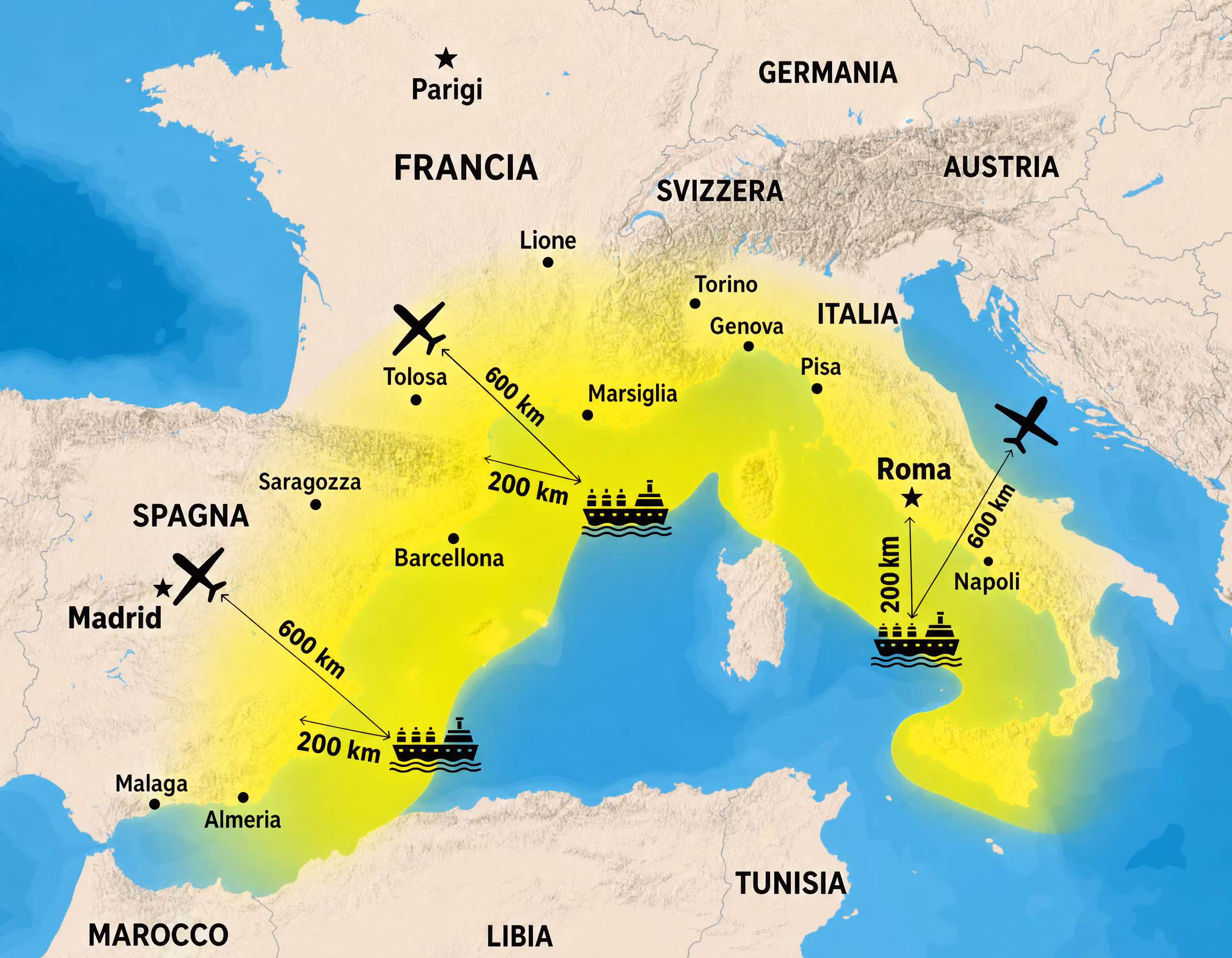 Attaques de drones russes depuis la mer : à quel point la menace est concrète pour l'Italie, la France et l'Espagne