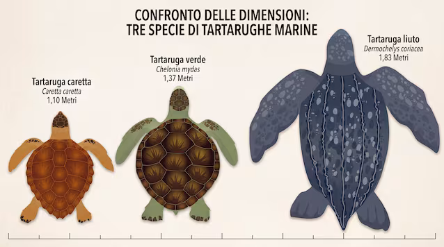 comparaison entre les tortues