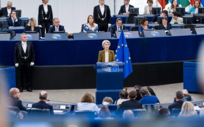 Von der Leyen énumère les priorités de l&rsquo;Union à la plénière de Strasbourg