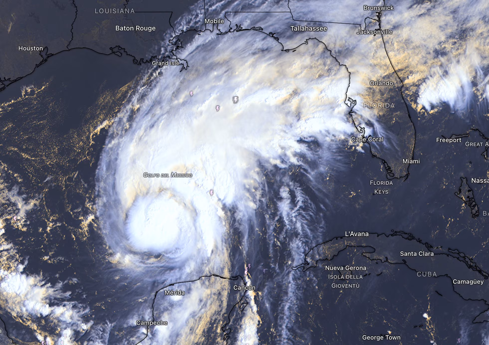 Ouragan Isaias vers les États-Unis : c'est le premier ouragan atlantique de 2026, car il est tard