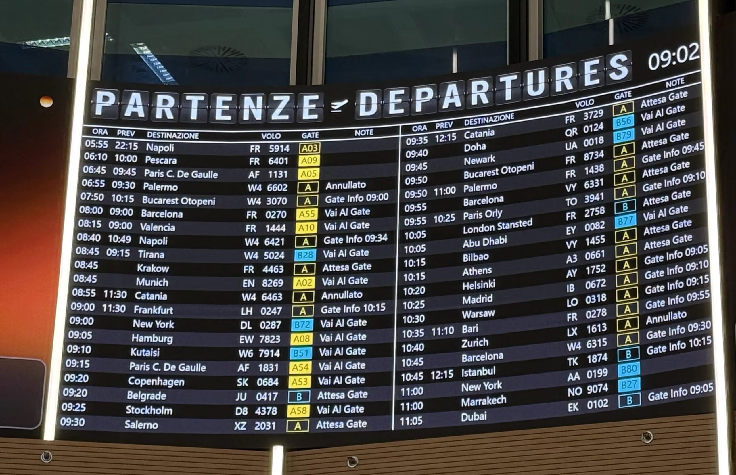 Parce que le trafic aérien est réduit dans toute l'Italie : l'ENAV nie une attaque de pirate informatique sur le réseau de données