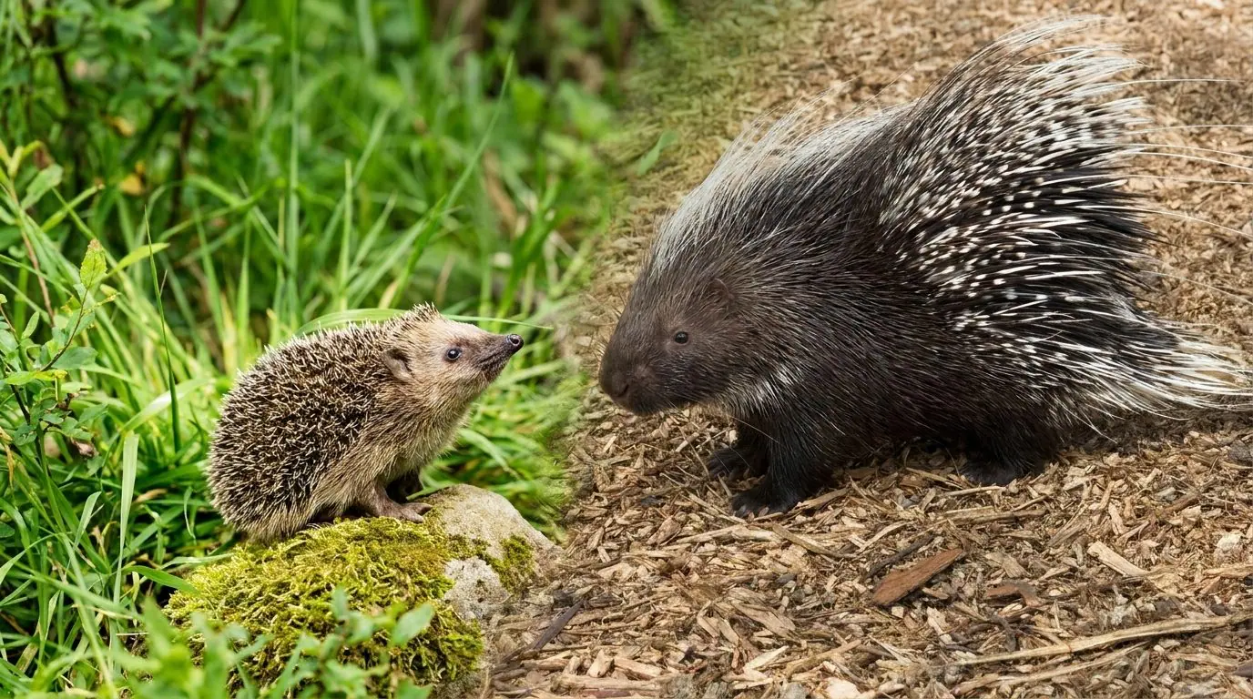 Quelles différences y a-t-il entre les hérissons et les porcs-épics : comment reconnaître les deux mammifères à leurs piquants