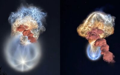 Une méduse spatiale dans le ciel des USA après le lancement de SpaceX : quel est le phénomène optique spectaculaire