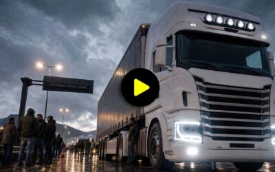 L&rsquo;origine des protestations des transporteurs : pourquoi le diesel coûteux bloque les marchandises et vide les supermarchés