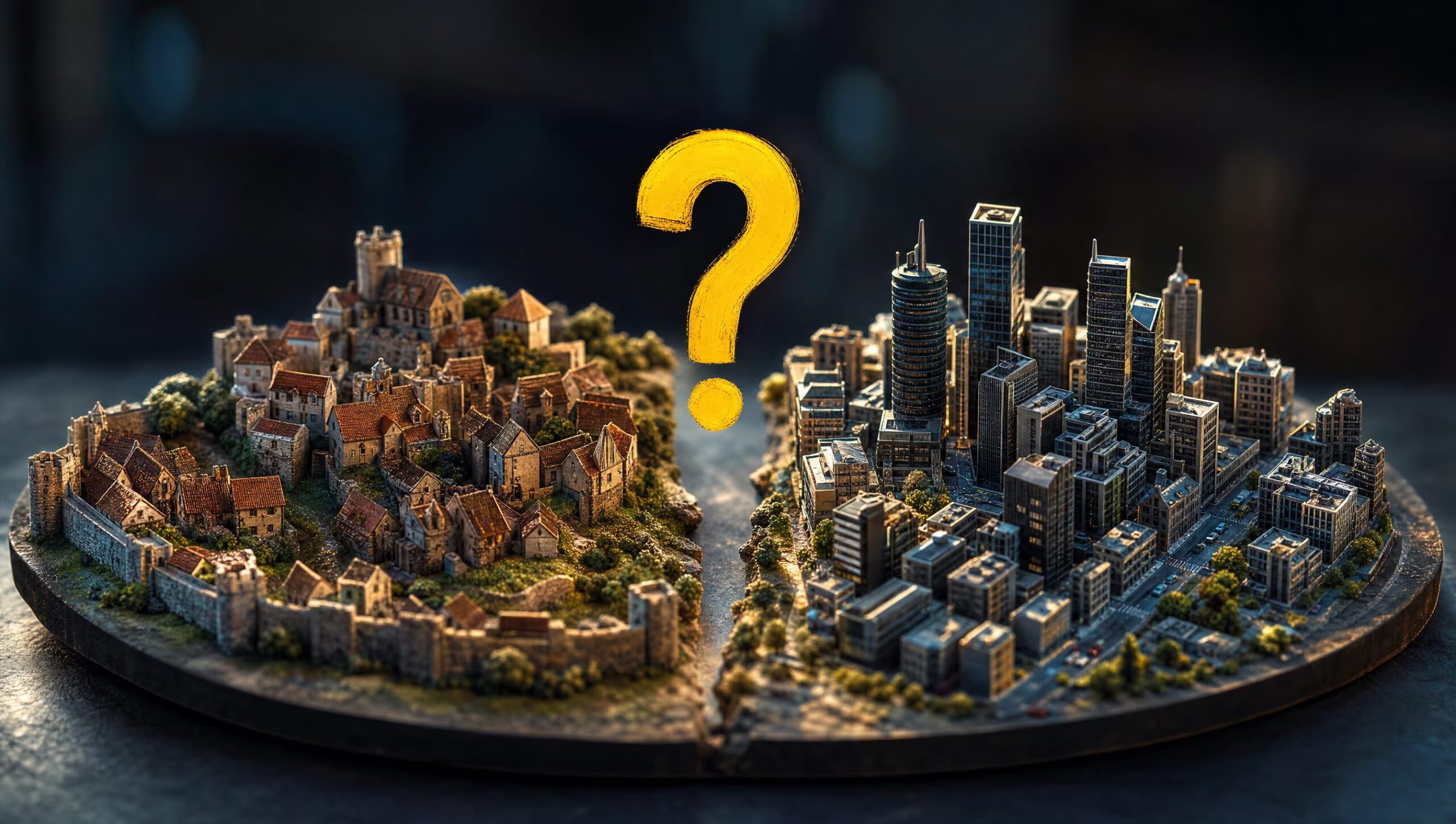 Quelle est la différence entre village, commune, ville et ville : le nom dépend de l'histoire ou de la bureaucratie
